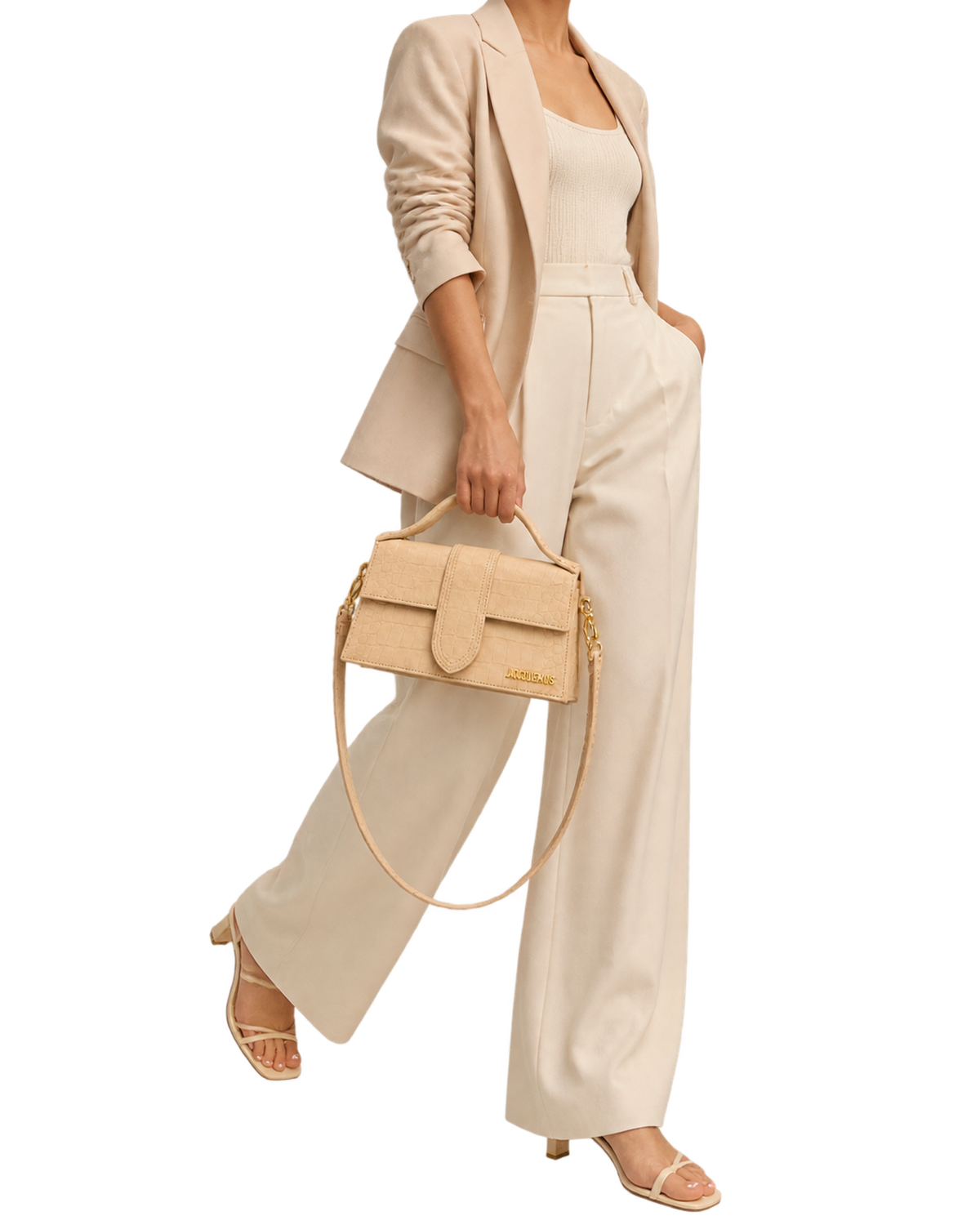 Le Grand Bambino Beige Croco
