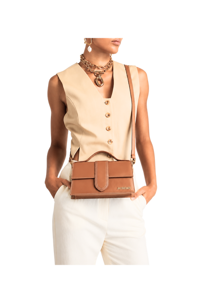 Le Grand Bambino Light Brown - White Stitching