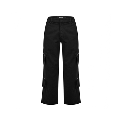 Le Marrone Zipped Cargo Trousers
