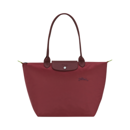 Le Pliage Green L Tote bag Pomegranate - Recycled canvas