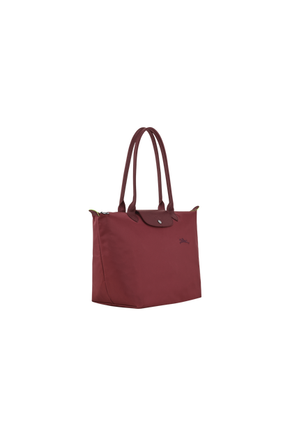 Le Pliage Green L Tote bag Pomegranate - Recycled canvas