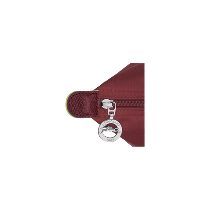 Le Pliage Green L Tote bag Pomegranate - Recycled canvas