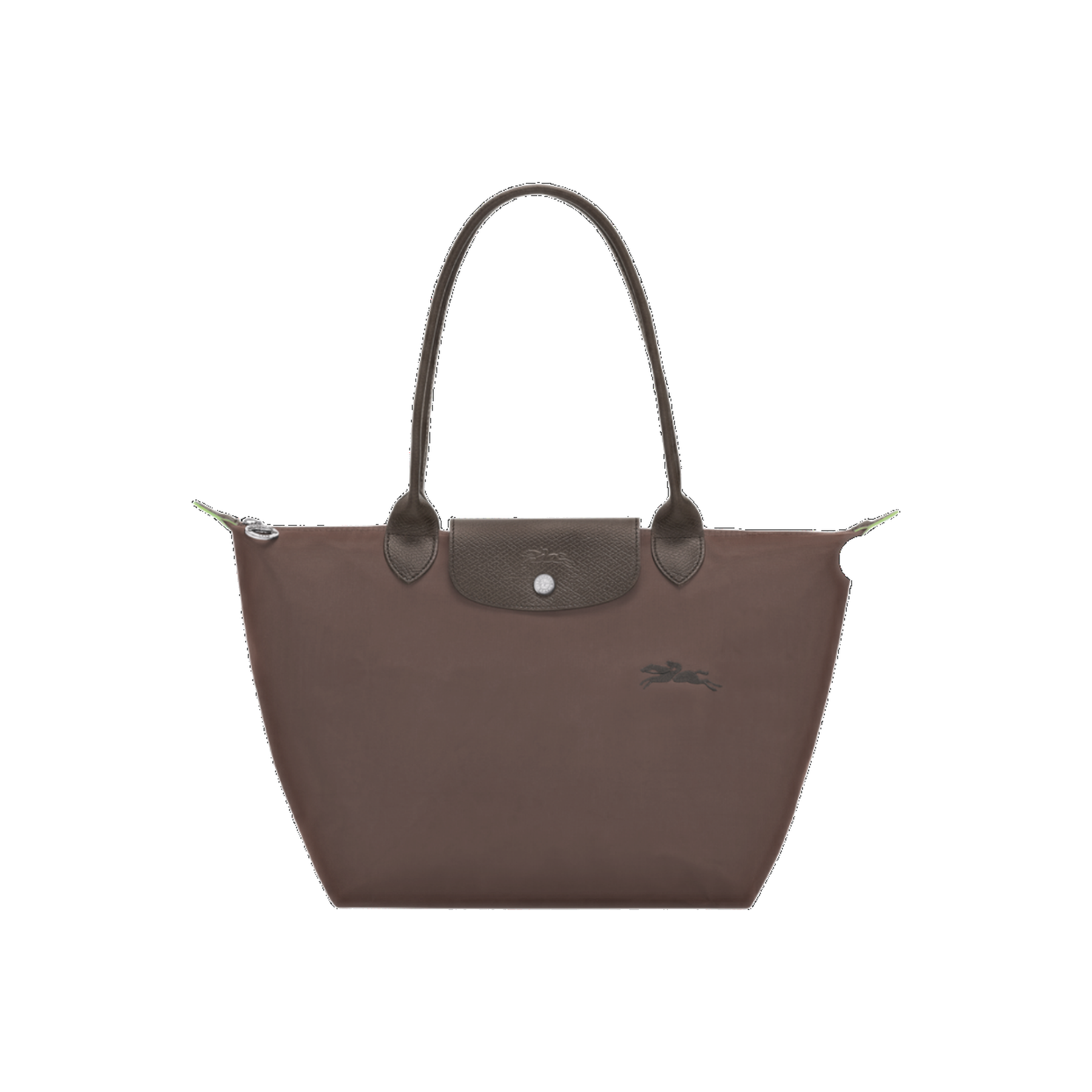 Le Pliage Green M Tote bag Mocha - Recycled canvas