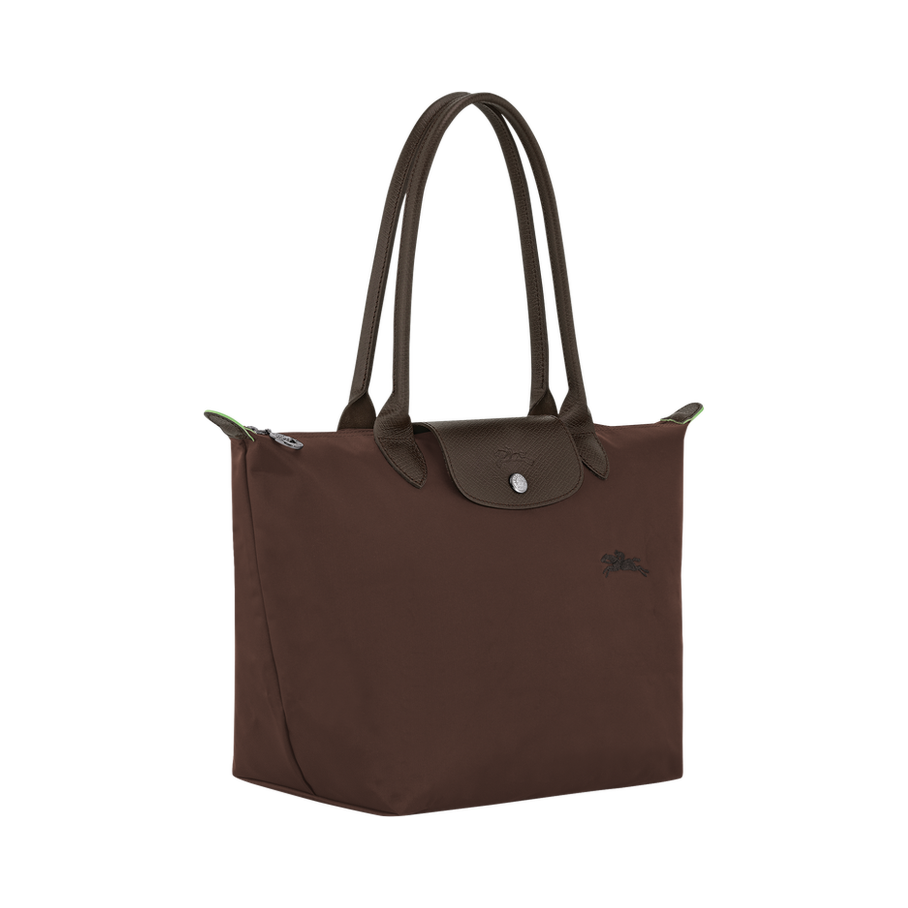 Le Pliage Green M Tote bag Mocha - Recycled canvas