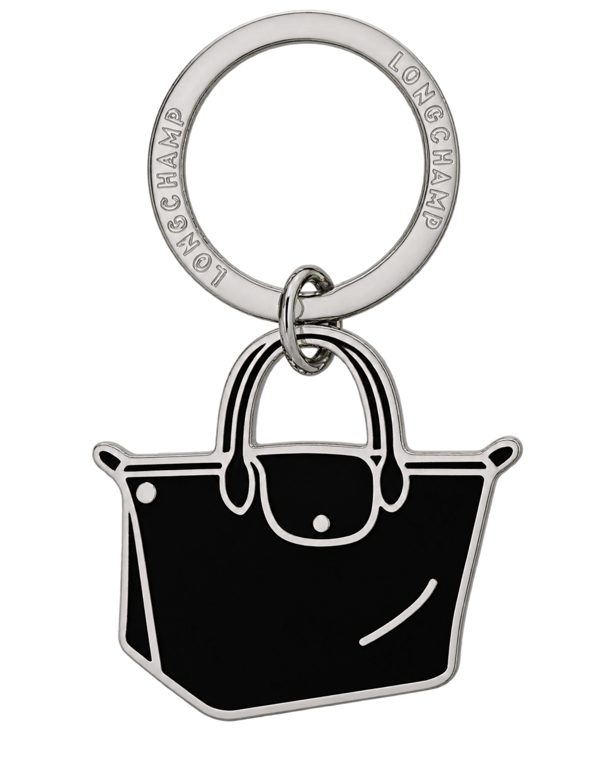 Le Pliage Key rings Black - Metal