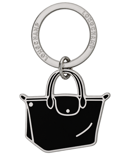 Le Pliage Key rings Black - Metal