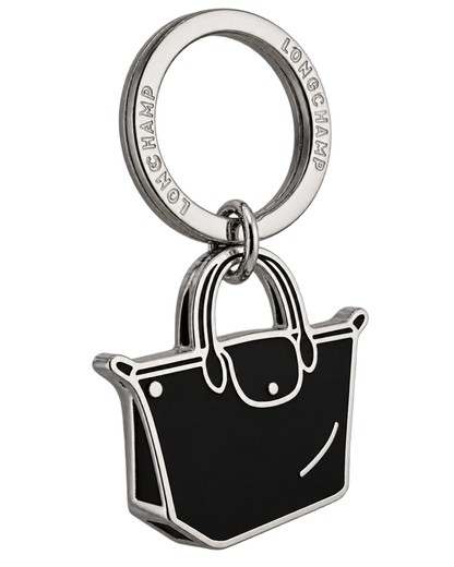 Le Pliage Key rings Black - Metal
