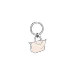 Le Pliage Key rings Ecru - Metal