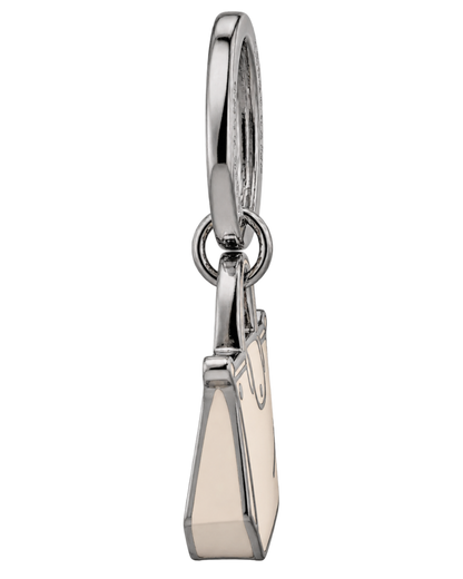 Le Pliage Key rings Ecru - Metal