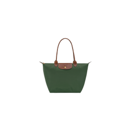 Le Pliage Original L Tote bag British Green - Recycled canvas
