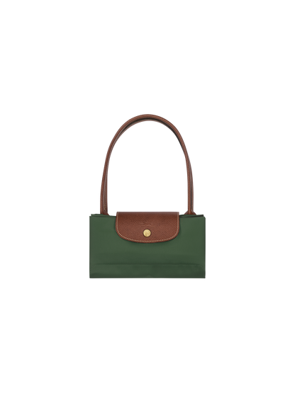 Le Pliage Original L Tote bag British Green - Recycled canvas