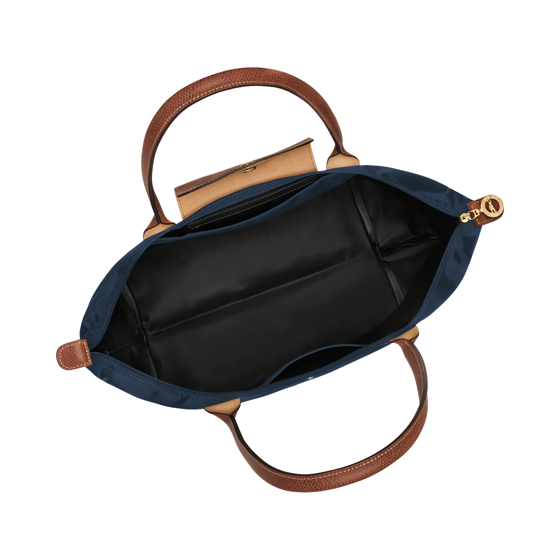 Le Pliage Original L Tote bag Navy - Recycled canvas