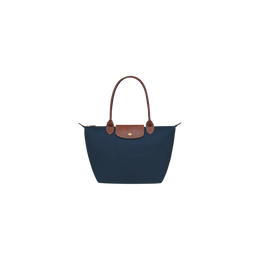 Le Pliage Original M Tote bag Navy - Recycled canvas