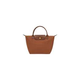 LE PLIAGE ORIGINAL S HANDBAG Cognac - Recycled Canvas