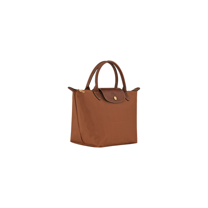 LE PLIAGE ORIGINAL S HANDBAG Cognac - Recycled Canvas