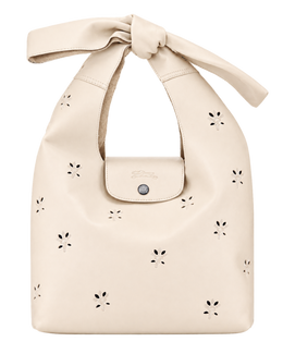 Le Pliage Xtra M Shoulder bag Ecru - Leather
