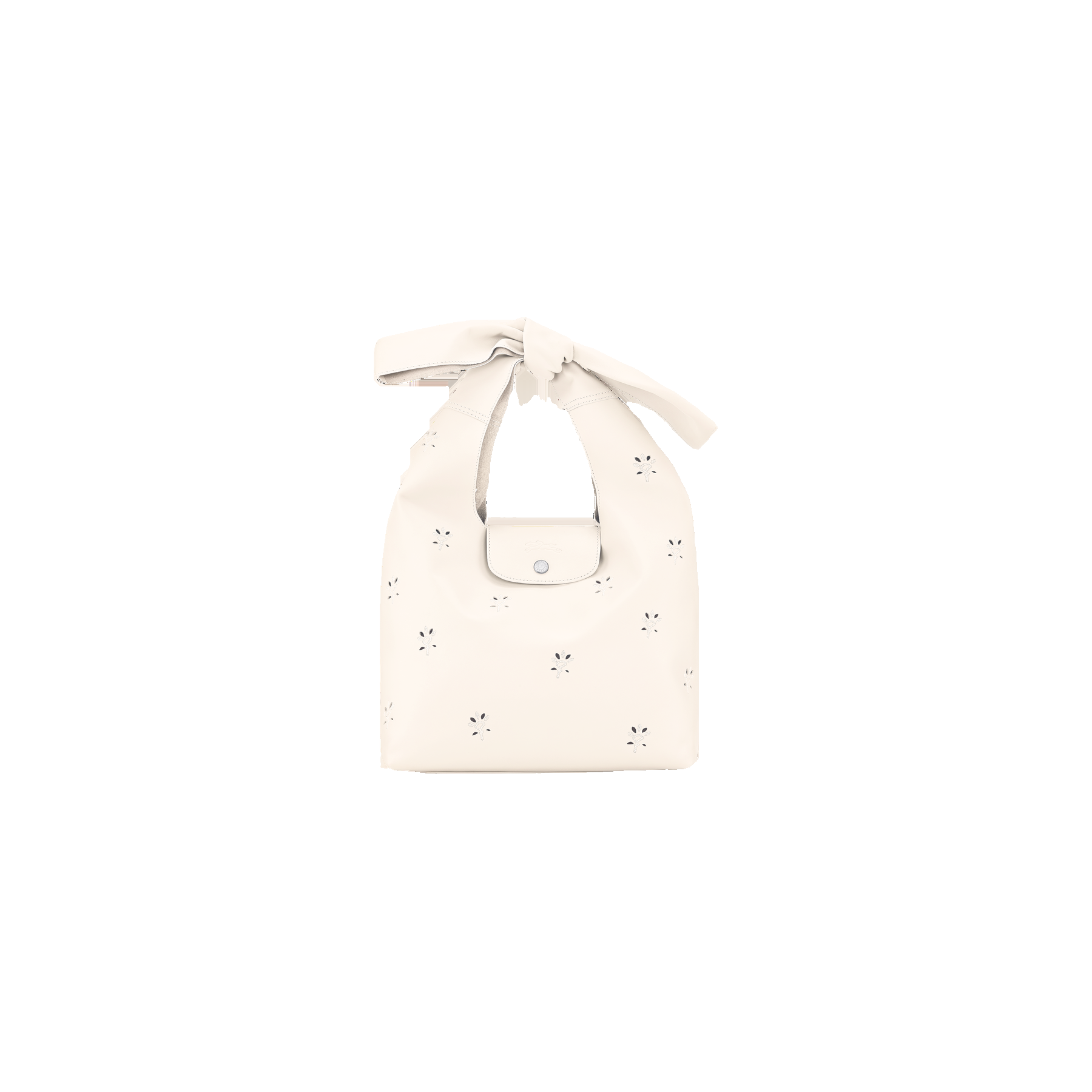 Le Pliage Xtra M Shoulder bag Ecru - Leather