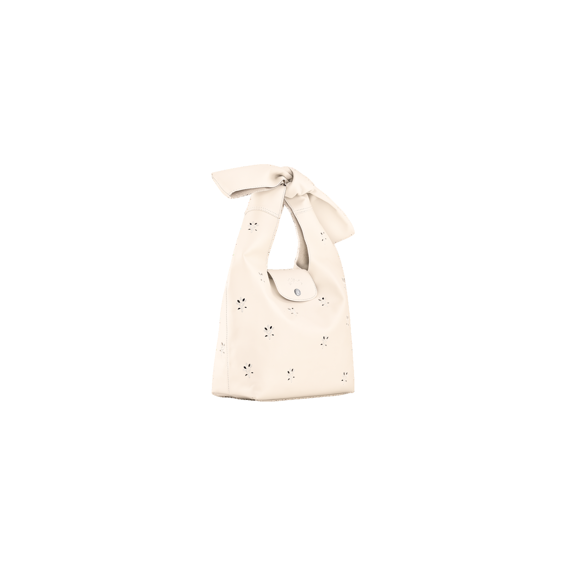 Le Pliage Xtra M Shoulder bag Ecru - Leather