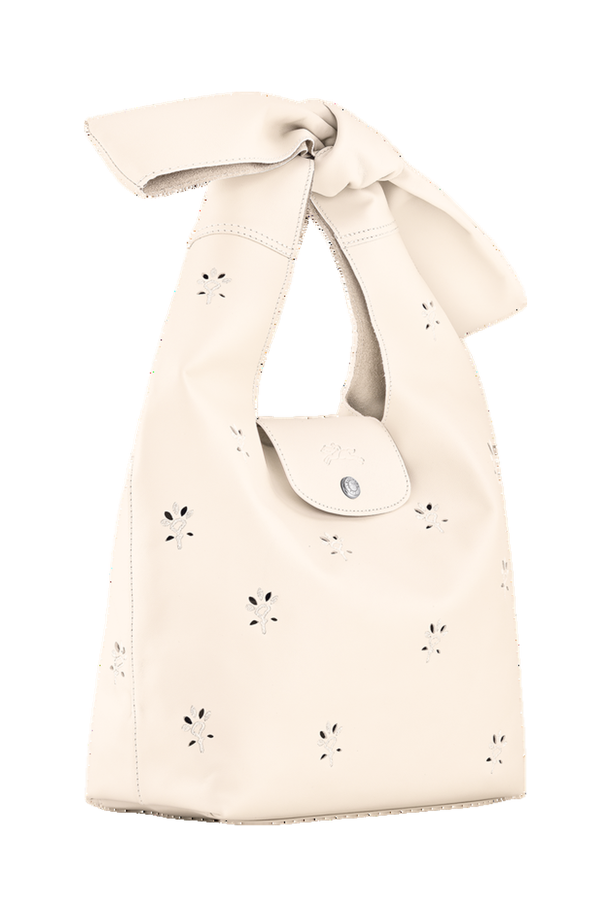 Le Pliage Xtra M Shoulder bag Ecru - Leather