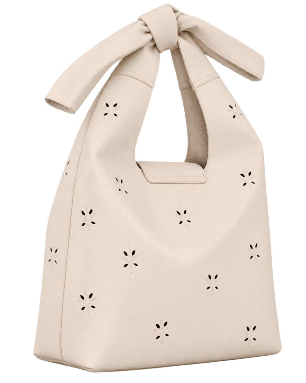 Le Pliage Xtra M Shoulder bag Ecru - Leather