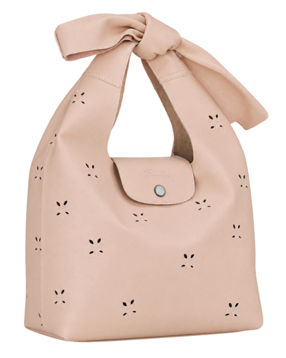 Le Pliage Xtra M Shoulder bag Nude - Leather