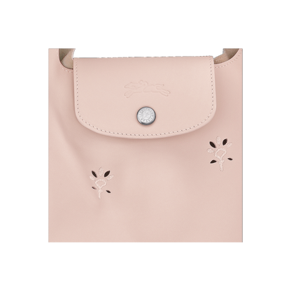 Le Pliage Xtra M Shoulder bag Nude - Leather