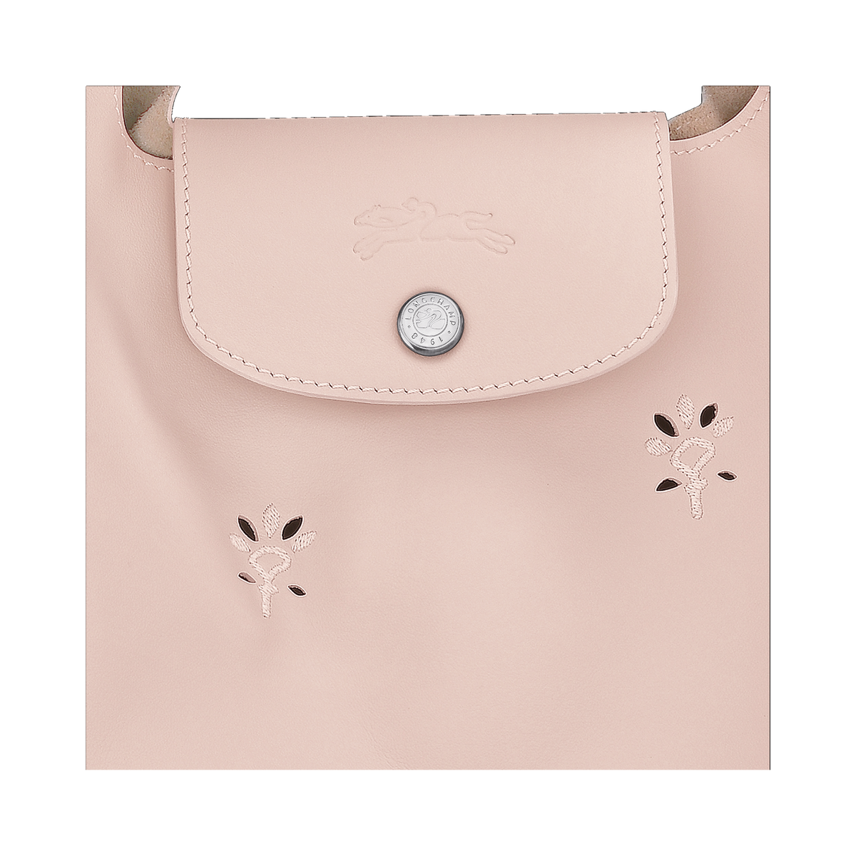 Le Pliage Xtra M Shoulder bag Nude - Leather