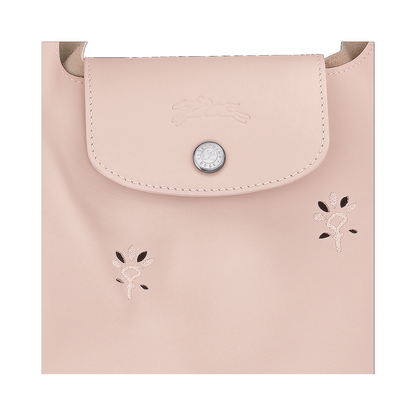 Le Pliage Xtra M Shoulder bag Nude - Leather