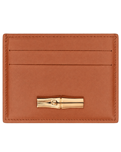 Le Roseau Card holder Bark - Leather