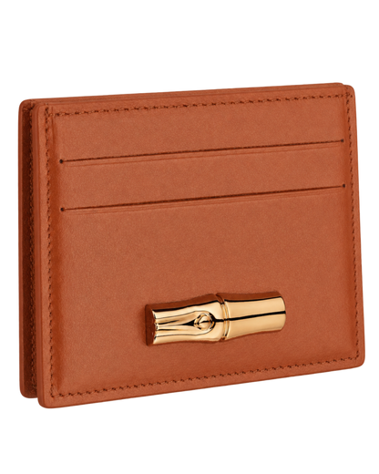 Le Roseau Card holder Bark - Leather