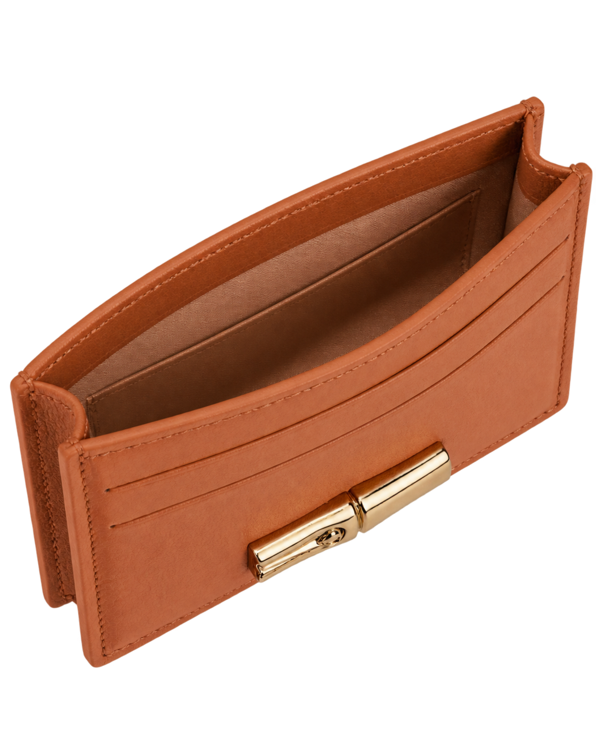 Le Roseau Card holder Bark - Leather