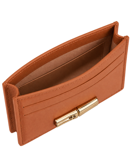 Le Roseau Card holder Bark - Leather