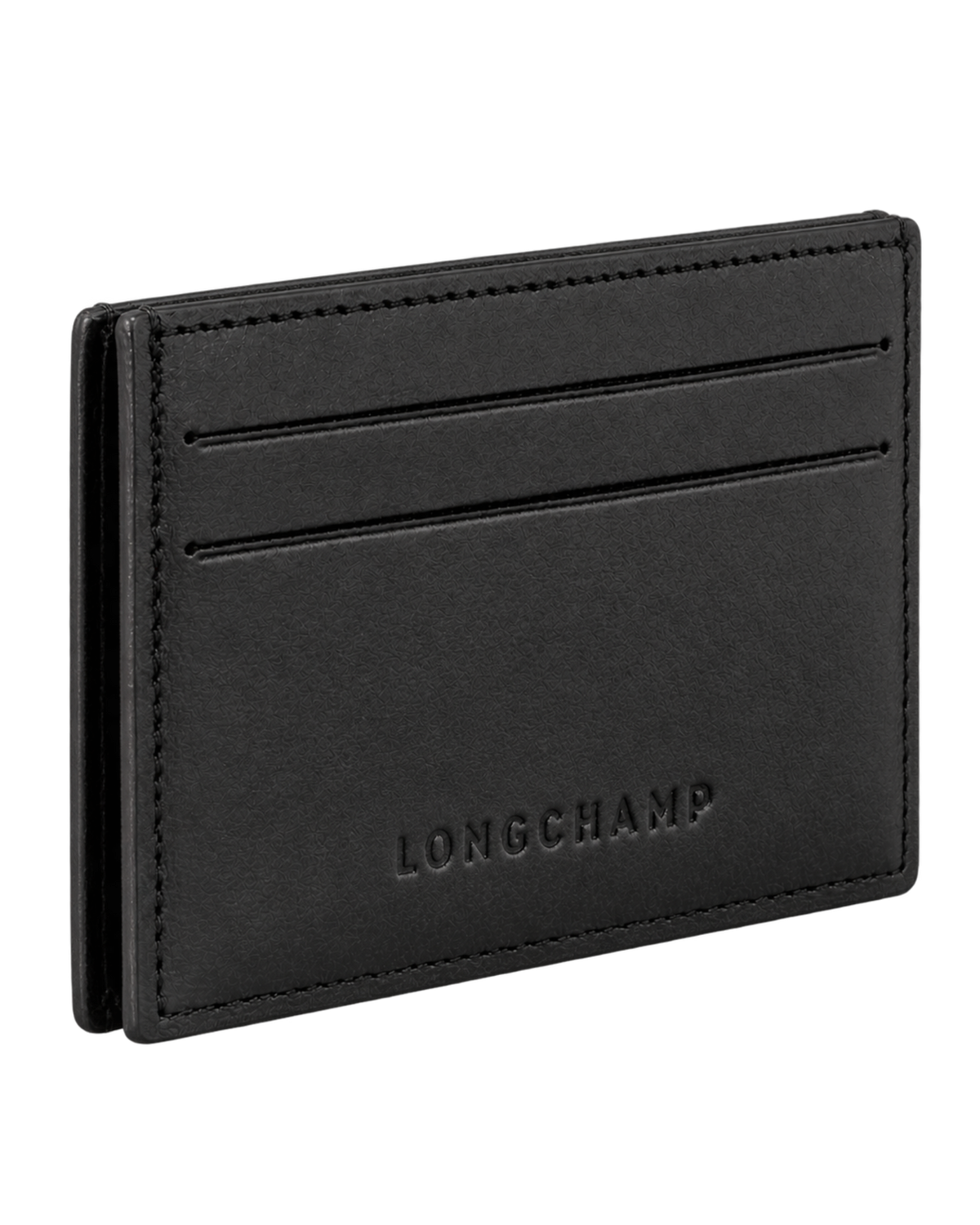 Le Roseau Card holder Black - Leather