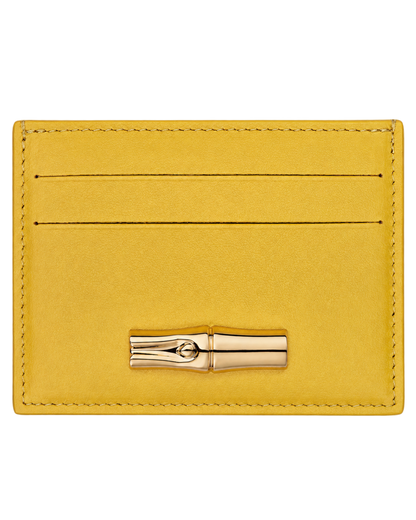 Le Roseau Card holder Ginger - Leather