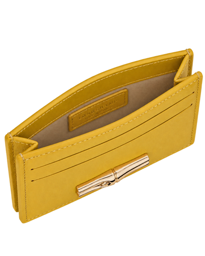 Le Roseau Card holder Ginger - Leather