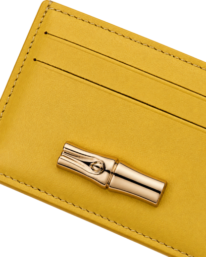 Le Roseau Card holder Ginger - Leather