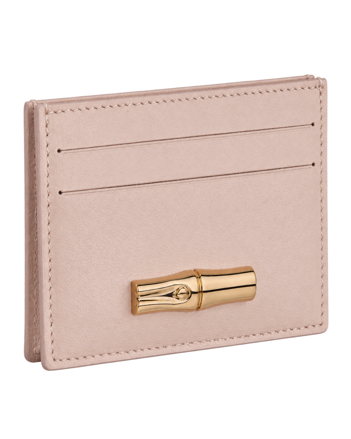 Le Roseau Card holder Petal Pink - Leather
