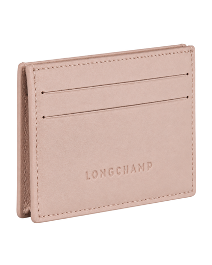 Le Roseau Card holder Petal Pink - Leather