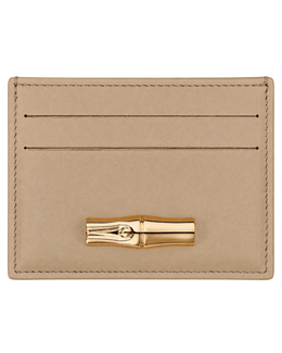 Le Roseau Card holder Root - Leather