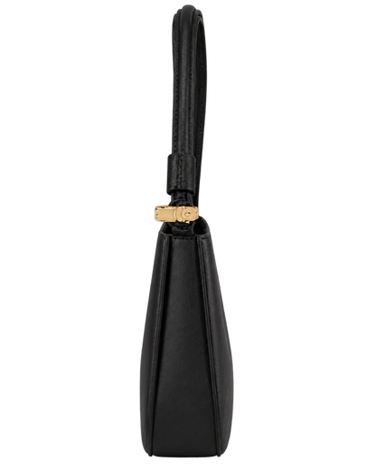 Le Roseau S Crossbody bag Black - Leather