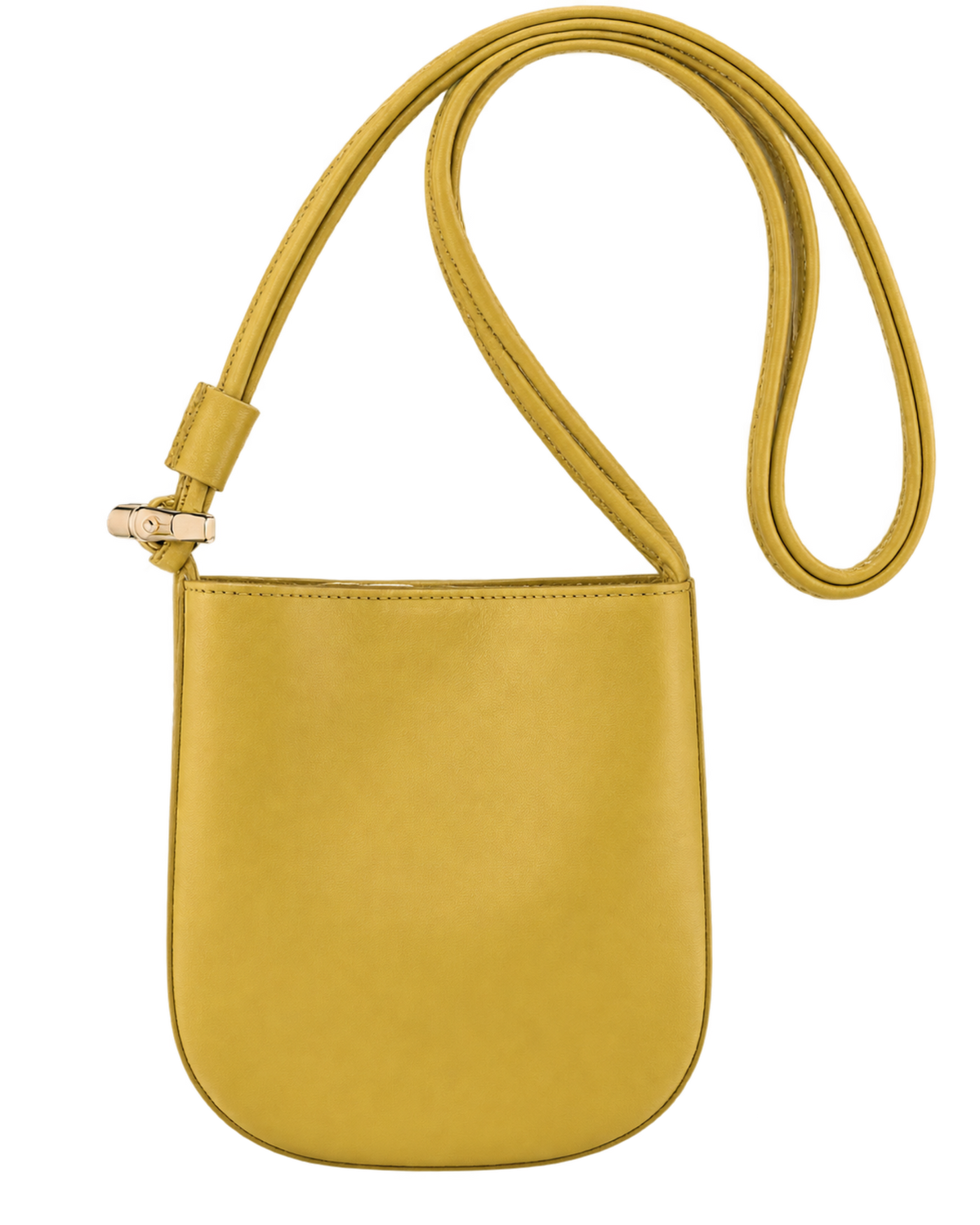 Le Roseau S Crossbody bag Ginger - Leather