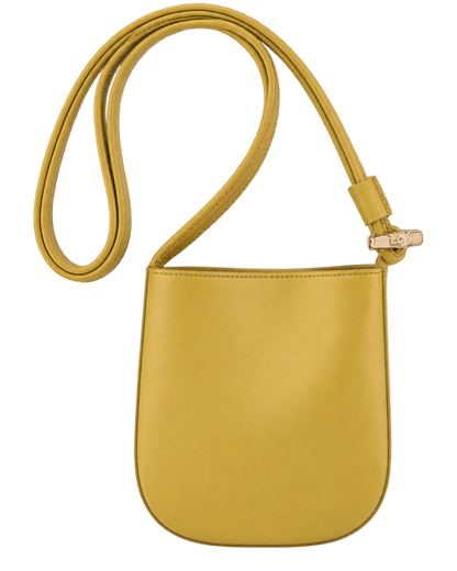 Le Roseau S Crossbody bag Ginger - Leather