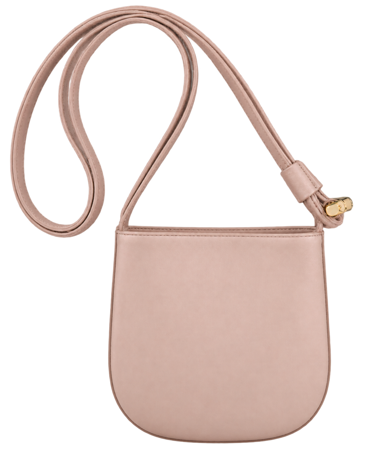 Le Roseau S Crossbody bag Petal Pink - Leather