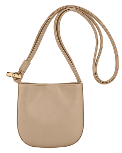 Le Roseau S Crossbody bag Root - Leather