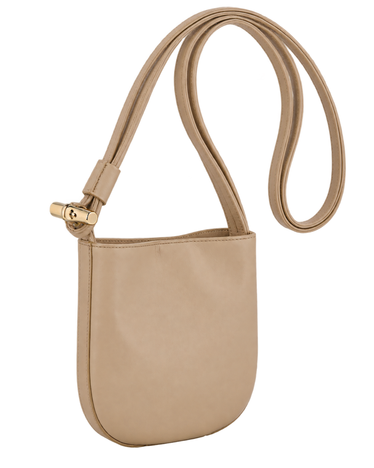 Le Roseau S Crossbody bag Root - Leather