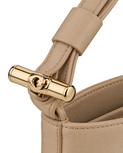 Le Roseau S Crossbody bag Root - Leather
