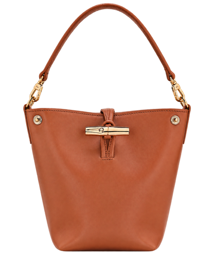 Le Roseau XS Bucket bag Bark - Leather