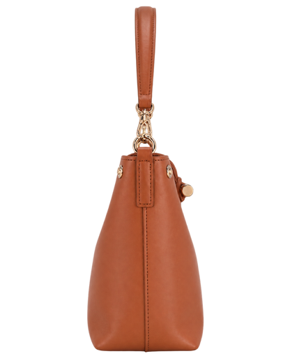 Le Roseau XS Bucket bag Bark - Leather