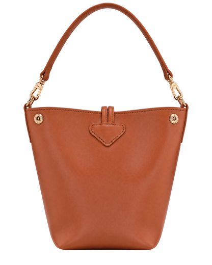 Le Roseau XS Bucket bag Bark - Leather