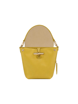 Le Roseau XS Bucket bag Ginger - Leather